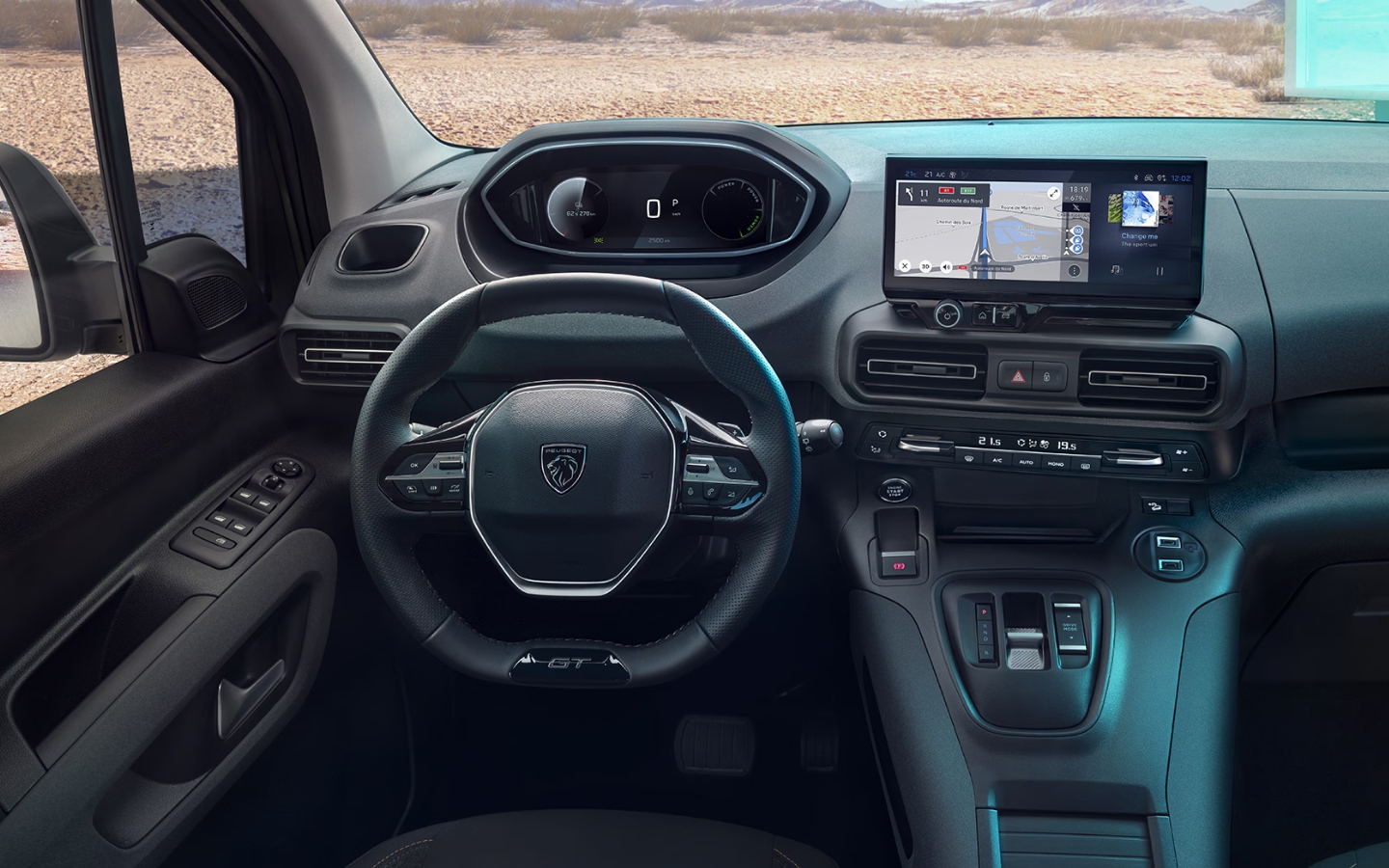 Peugeot Rifter Interior Los Andes